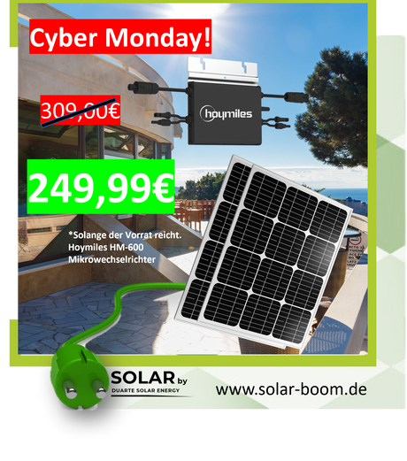 Mikrowechselrichter Hoymiles HM-600 bei www.solar-boom.com