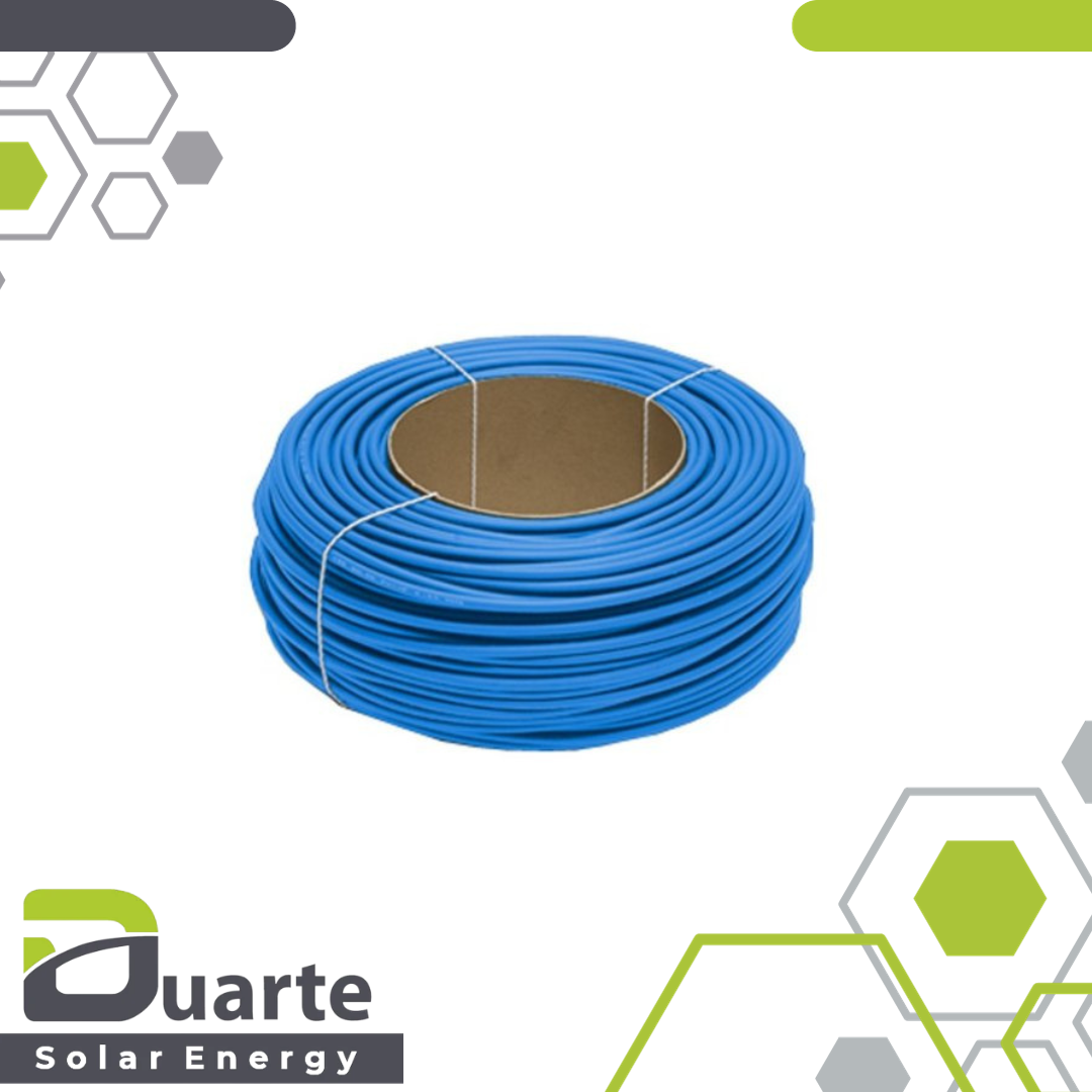 100m Ring Solarleitung 1x4 EN50618 H1Z2Z2-K blau 1/1kV