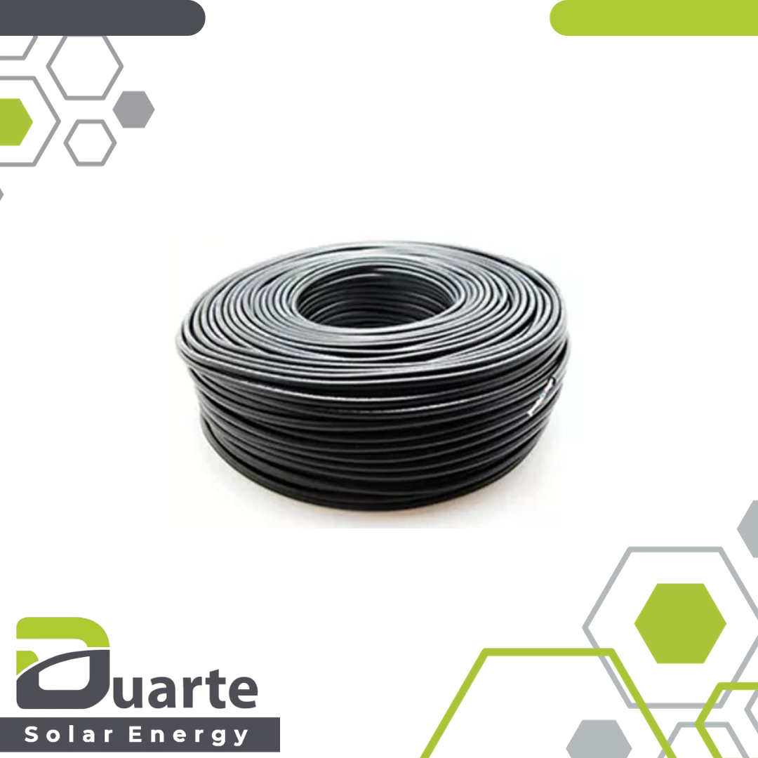 100m Ring Solarleitung 1x4 EN50618 H1Z2Z2-K schwarz 1/1kV