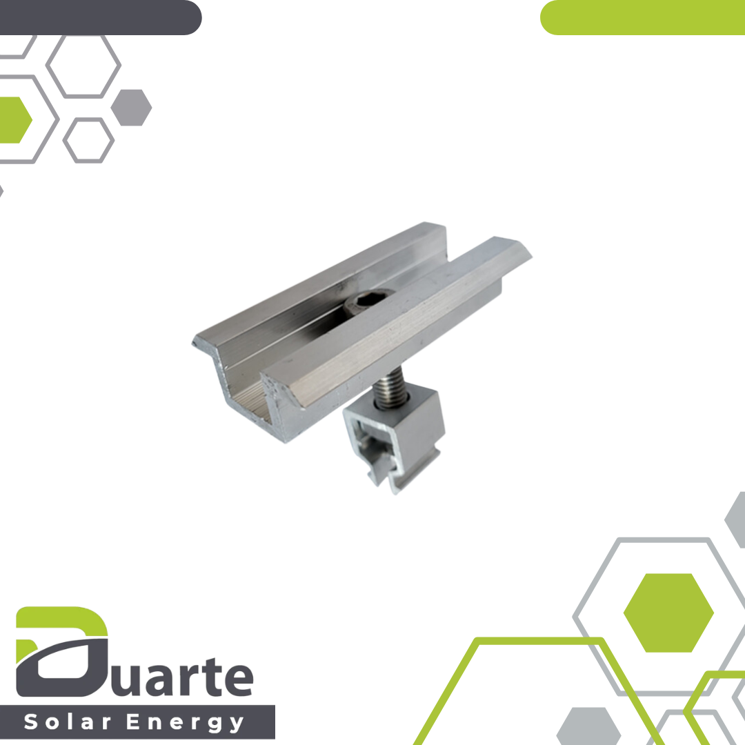 Mittelklemme- Klicksystem (silber)