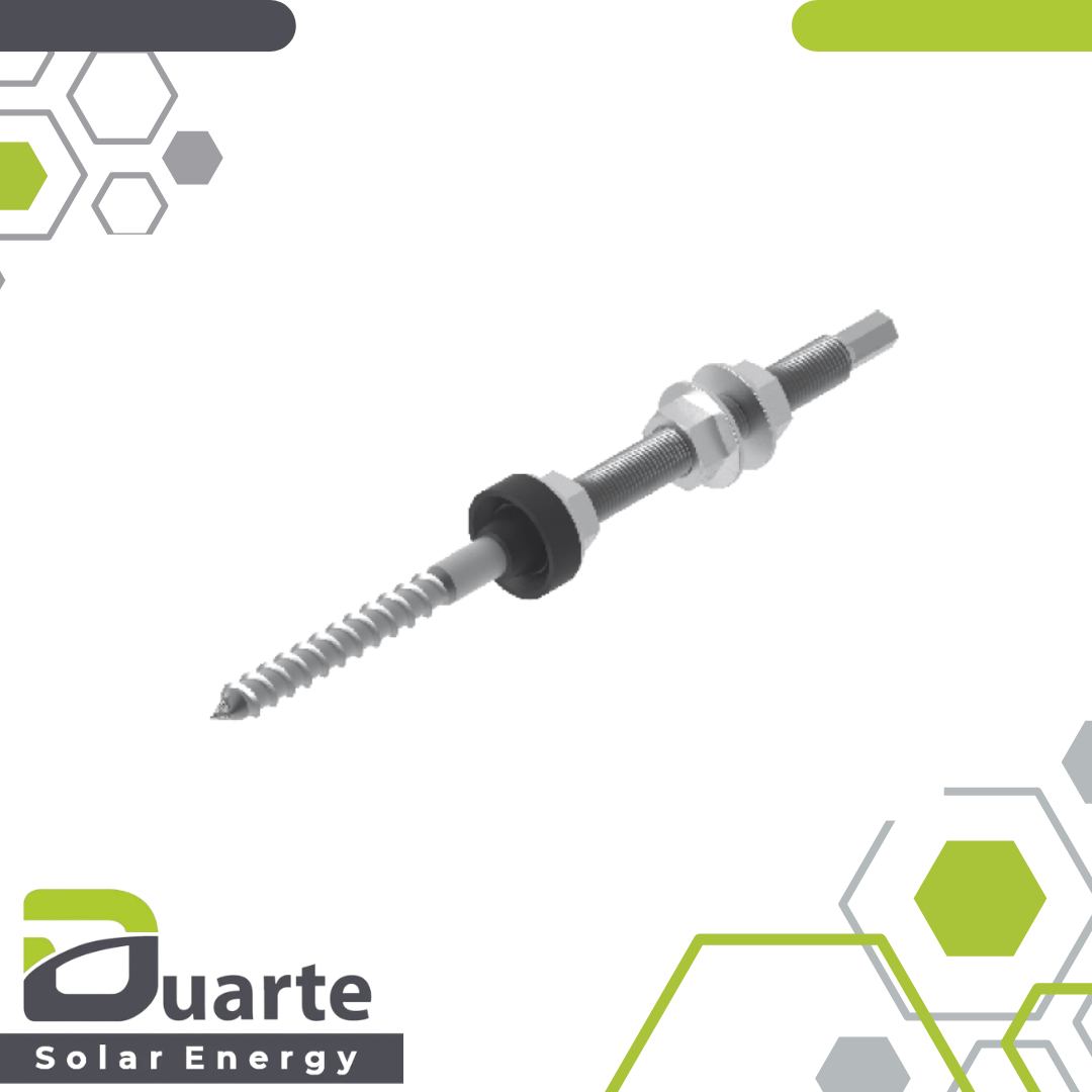 Schraube mit Doppelgewinde (Dachsparren)