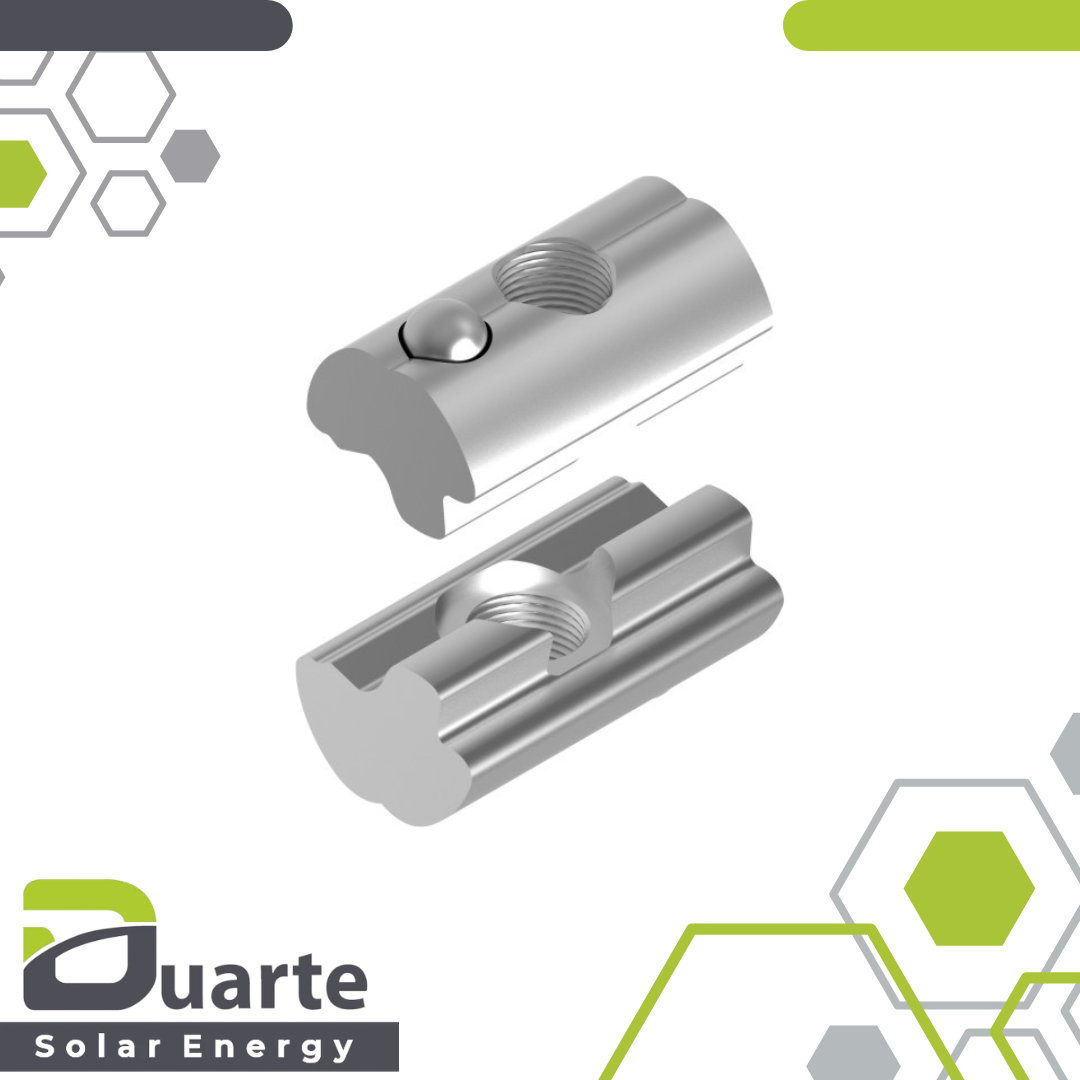 Gleitmutter mit Kugel (Aluminiumprofile)