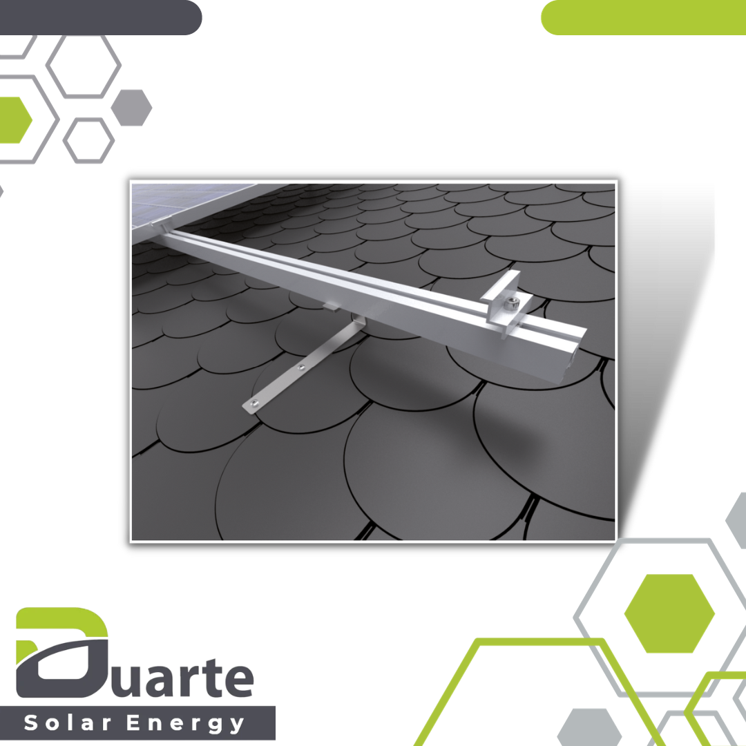 PV-Unterkonstruktion DUARTE SOLAR BRENO_DS-V3N Bitumenschindeln gedeckten Schrägdächer