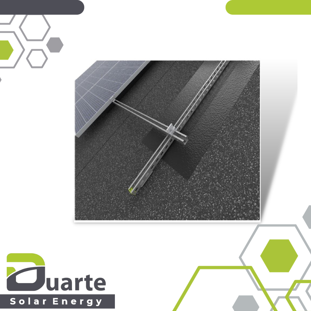 PV-Unterkonstruktion DUARTE SOLAR BRENO_DS_V7N Dachpappe / Unterspannbahn bedeckten Steildach