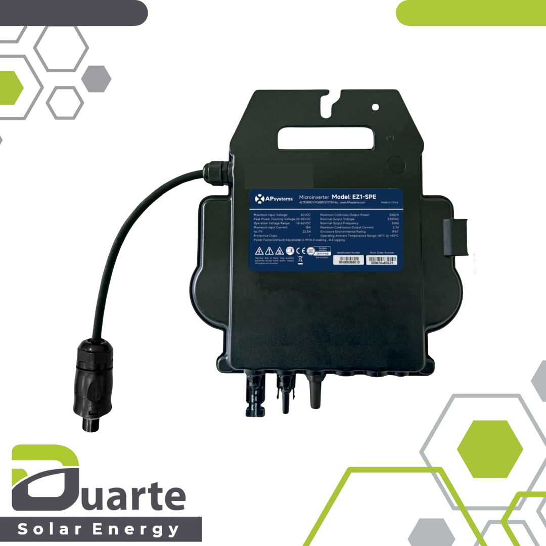 APsystems EZ1-SPE 400 Mikrowechselrichter Modul-Inverter mit integriertem WIFI & Bluetooth