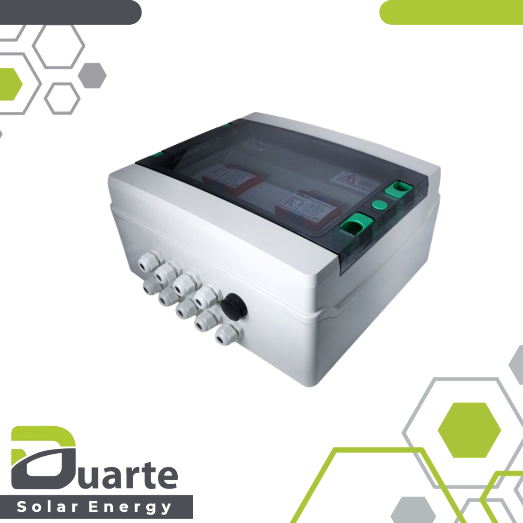 GENBox-2-1/50 anschlussfertige Generatorbox mit Überspannungsableiter T1+T2 (2xIn und 2xOut), manueller Kabelanschluß