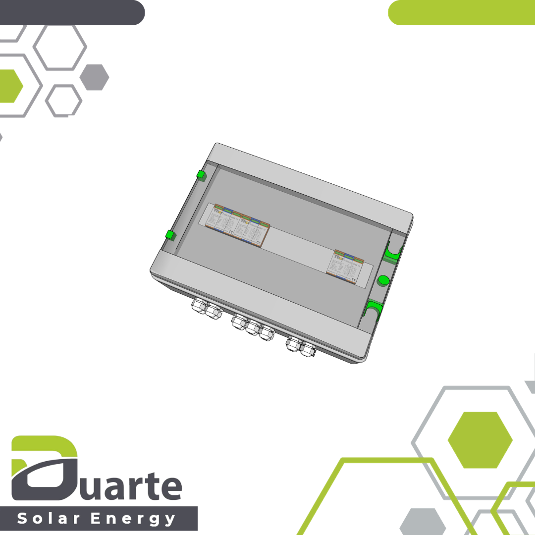 GENBox-3-1 anschlussfertige Generatorbox mit Überspannungsableiter (T2)(3xIn und 3xOut), manueller Kabelanschluß