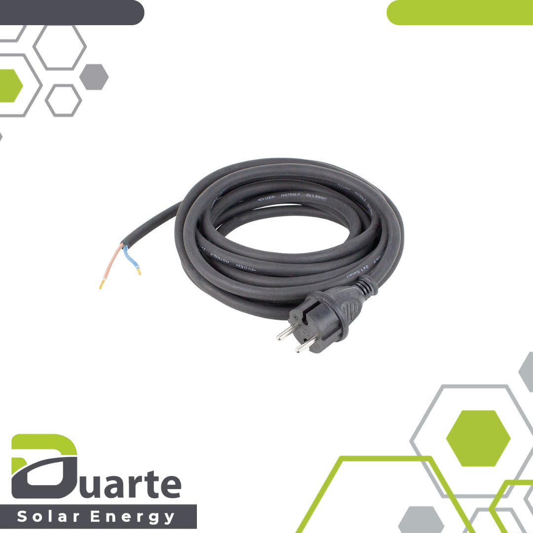 Schwere Gummischlauch-Anschlussleitung | 3m | 5m