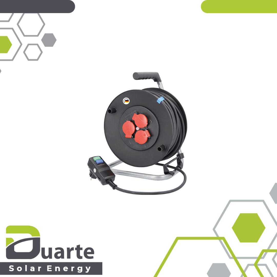 Kabeltrommel mit PRCD Personenschutzstecker