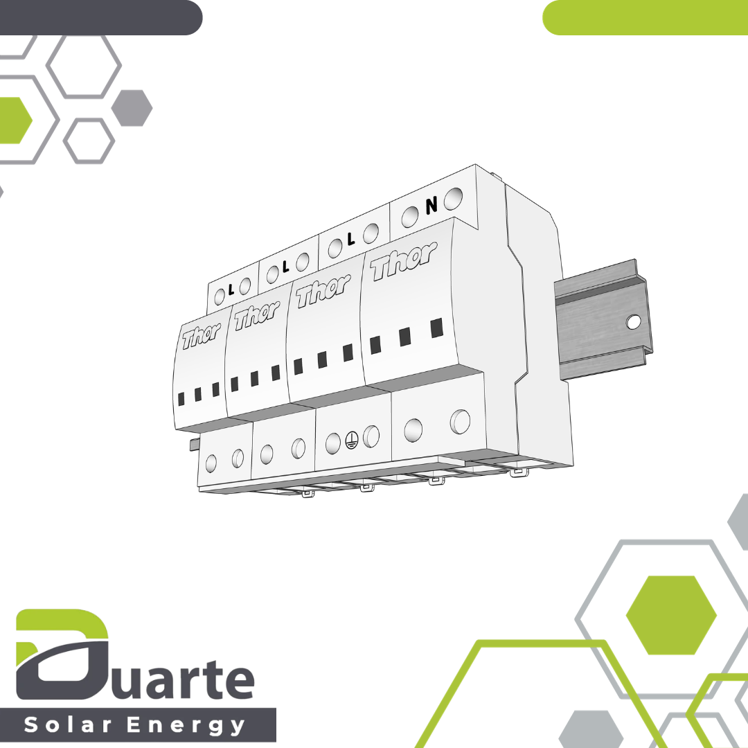 Kombiableiter 4-polig, Typklasse 1+2 mit Imax 100kA,TRS1000-12,5 das Powerpaket