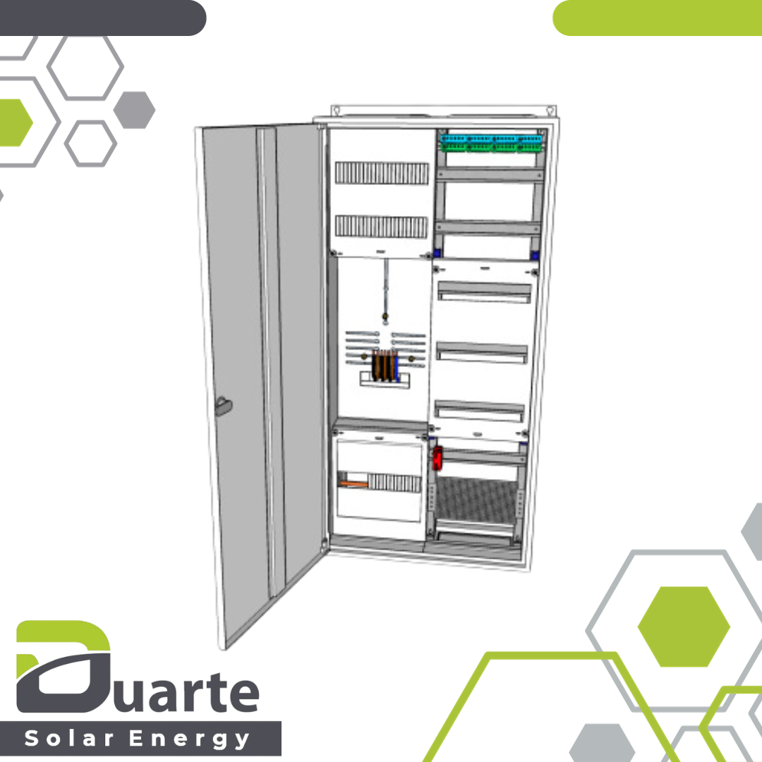Zählerschrank 2Feld - 3Hz für 1-Familienhaus, nach VDE-AR-N 4100 1Zpl, 1Vert, 1APZ