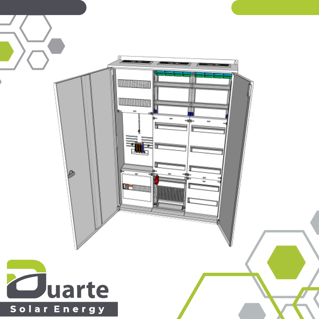 Zählerschrank 3 Feld, 3Hz für 1-Familienhaus, nach VDE-AR-N 4100 1Zpl, 2Vert, 1APZ