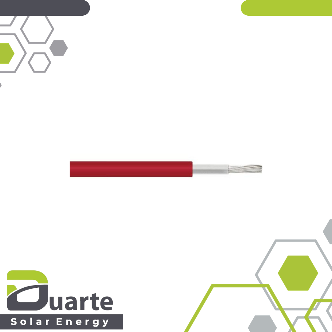 Zuschnitt Solarleitung 1x4 EN50618 H1Z2Z2-K rot 1/1kV