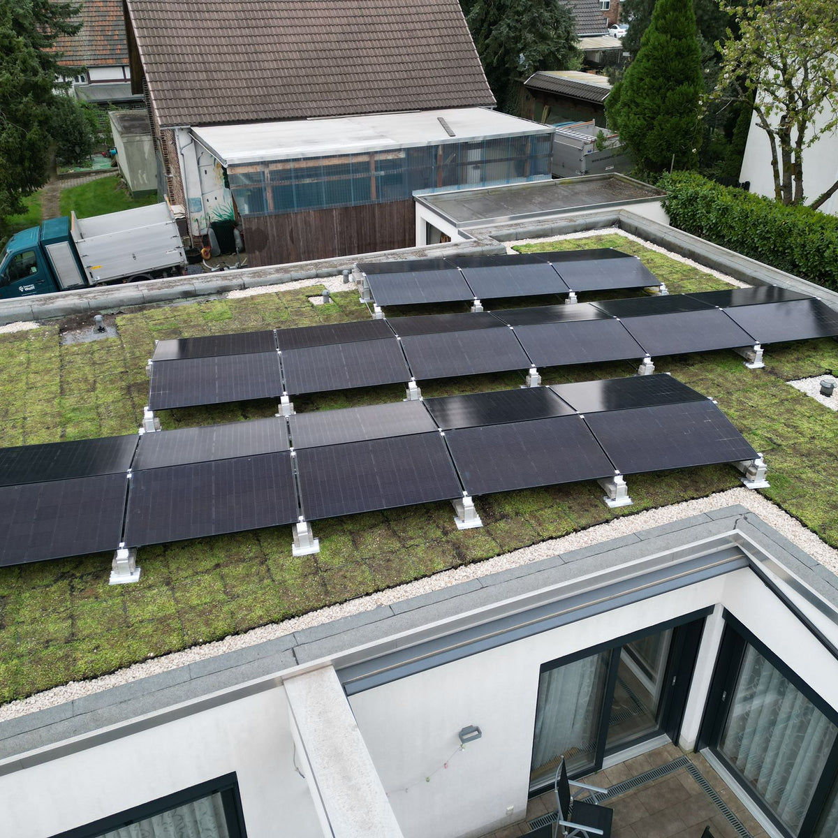 Grüne Energie auf neuen Höhen Unsere PVAnlage auf dem Gründach