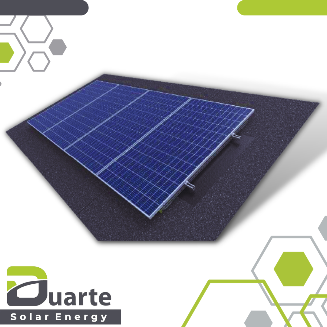 PV-Unterkonstruktion DUARTE SOLAR BRENO_DS_V7N  Dachpappe / Unterspannbahn bedeckten Steildach
