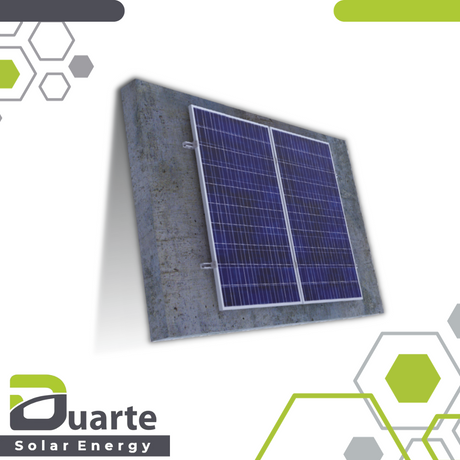 Solar Boom Montage-SET DUARTE SOLAR MANGA-V1 Fassadensystem /Wand/Mauer/Zaun ohne Anstellwinkel
