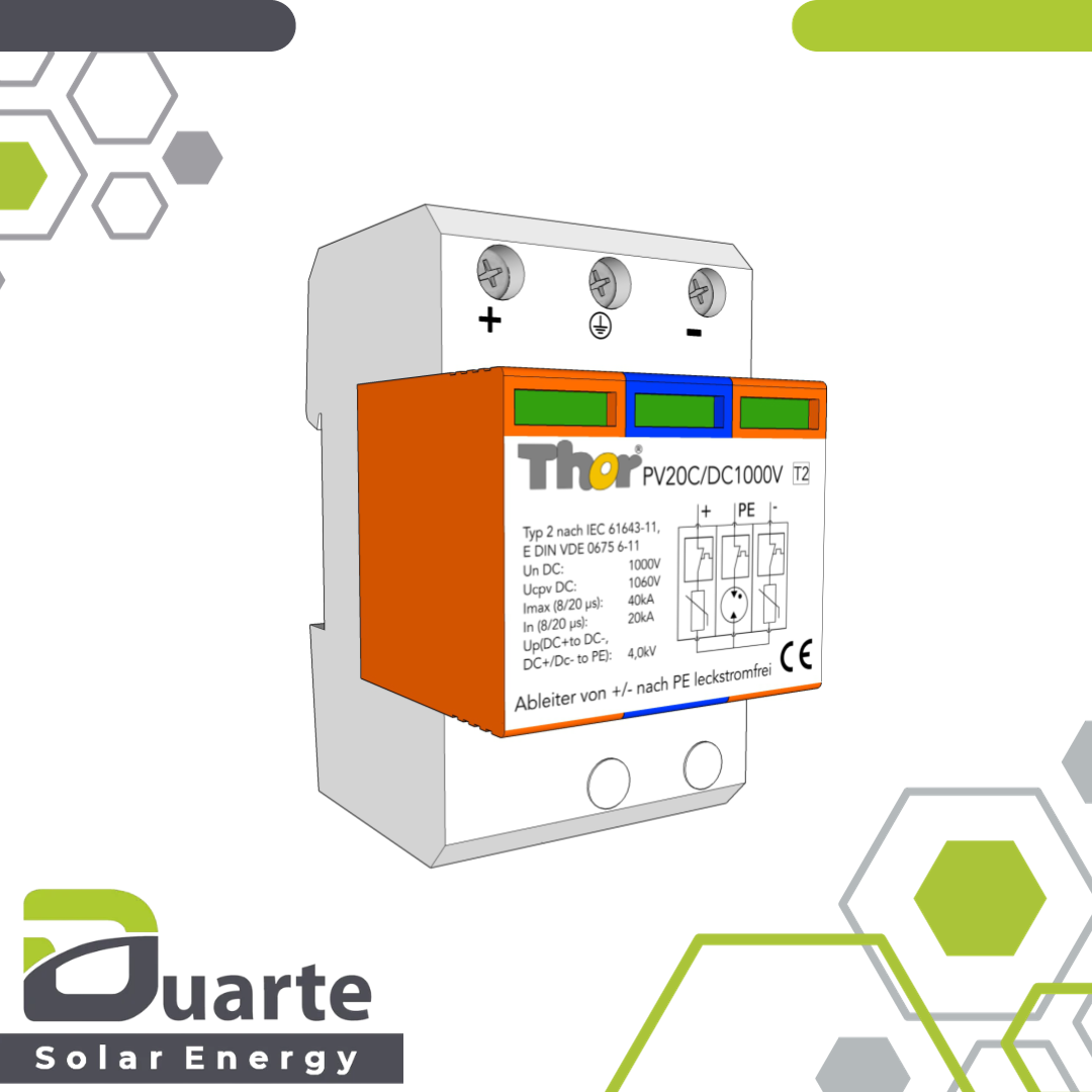 Überspannungsschutz PV20-DC1000V Typ 2, Leck Stromfrei